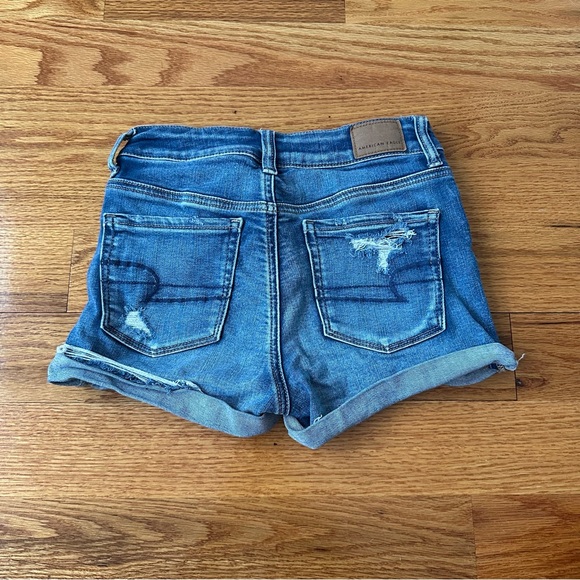 American Eagle Ne(x)t Level High-Waisted Denim Short - Picture 5 of 7